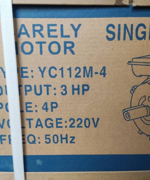 الکتروموتور سه اسب تکفاز بارلی