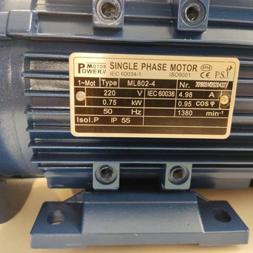 الکتروموتور یک اسب تکفاز B35